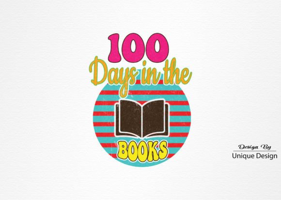 100 Days in the Books Sublimation