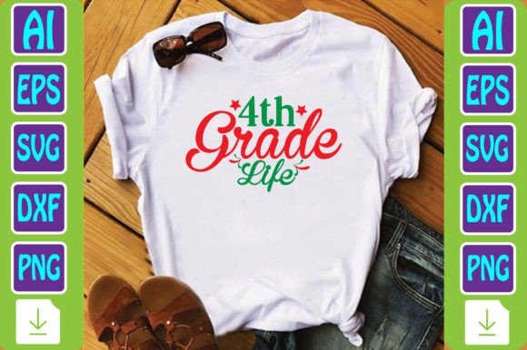 4th Grade Life: A Creative Typographic Statement