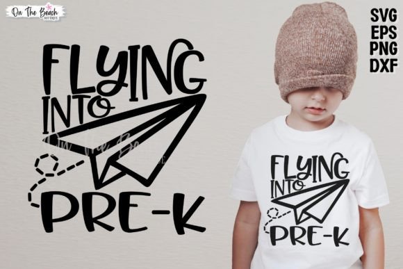 Flying into PRE-K SVG Second Pre-K SVG