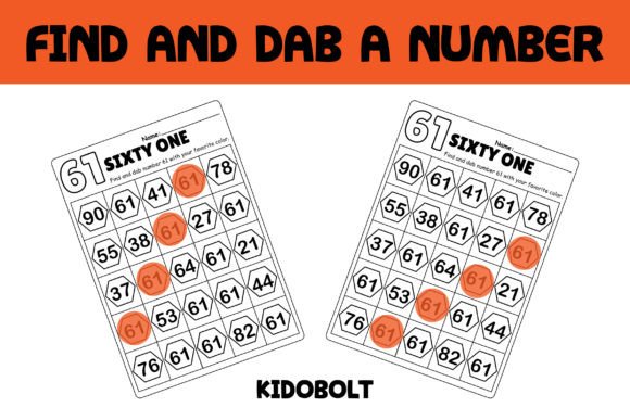 PreK & Kindergarten Number Recognition Made Fun: Dab-a-Dot Worksheets Explained