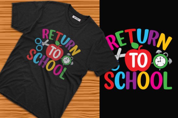 Return to School T-shirt Design